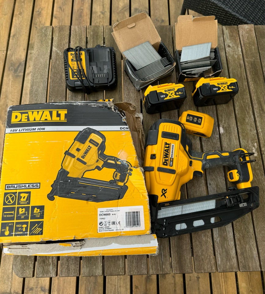 Dykkerpistol DeWalt DCN 660N-XJ