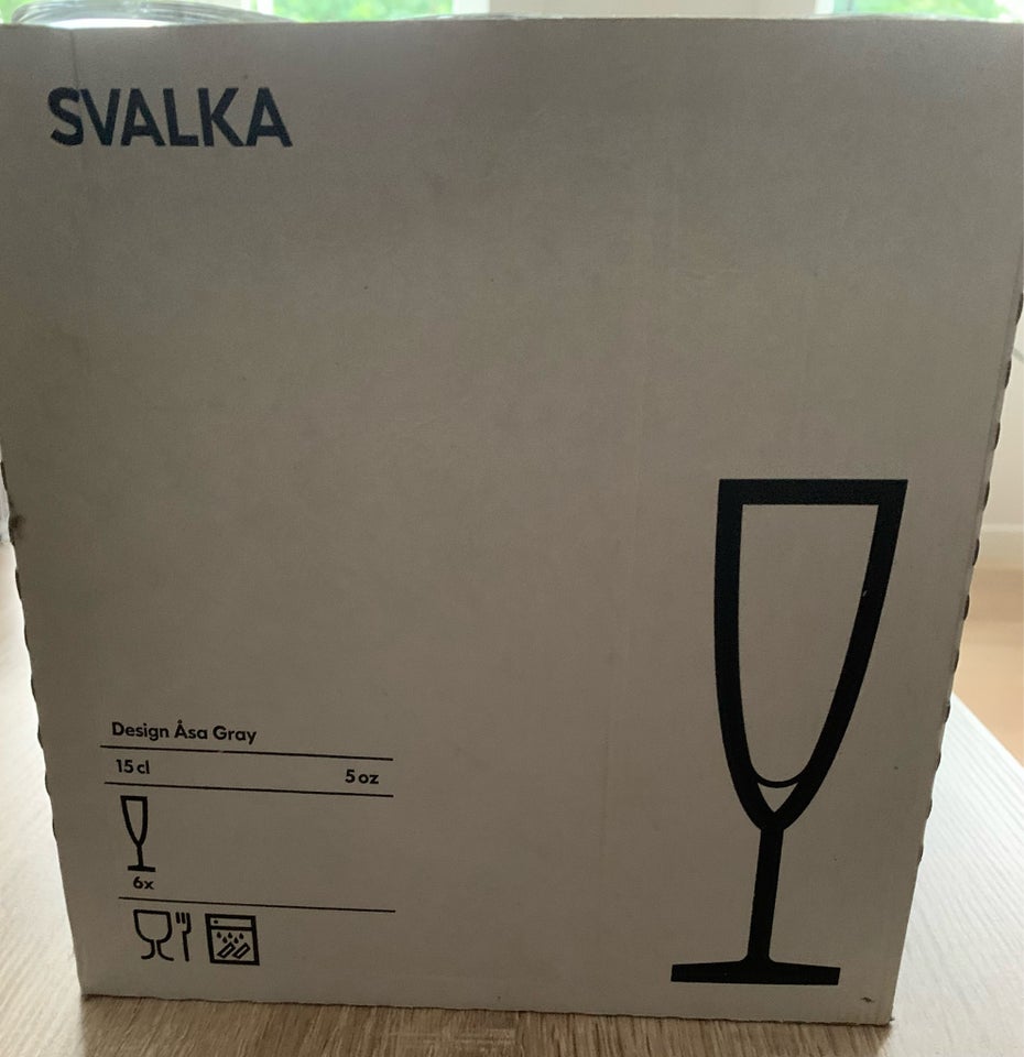 Glas, Champagneglas, SVALKA