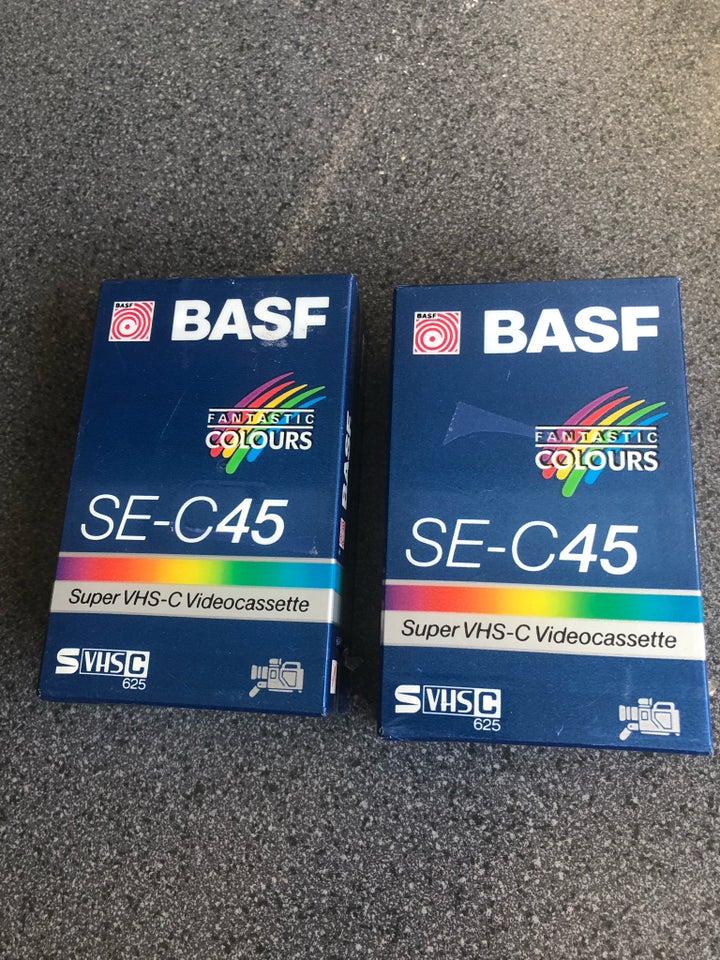 Super VHS-C videokassette  BASF