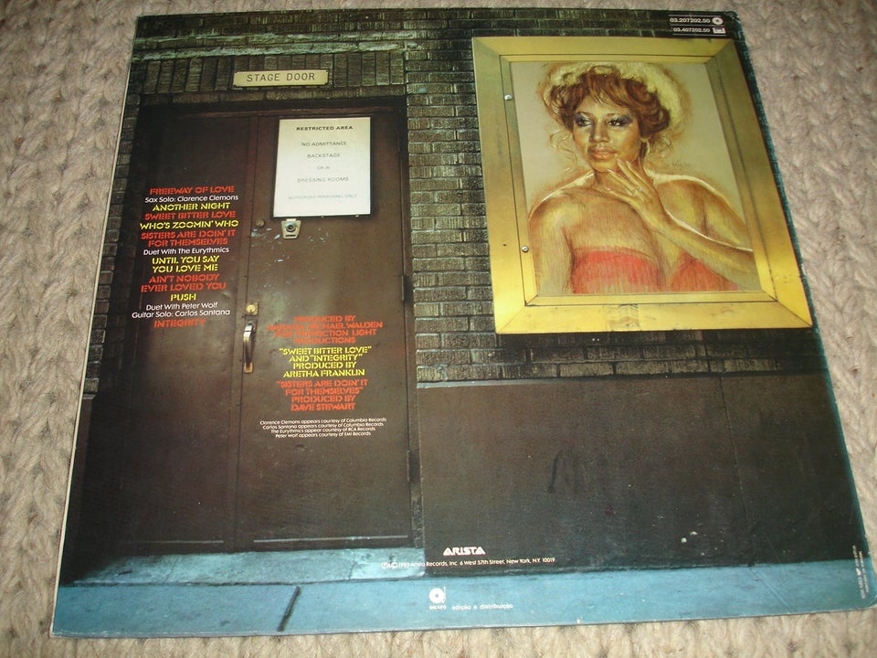 LP, Aretha Franklin, Who's Zoomin'