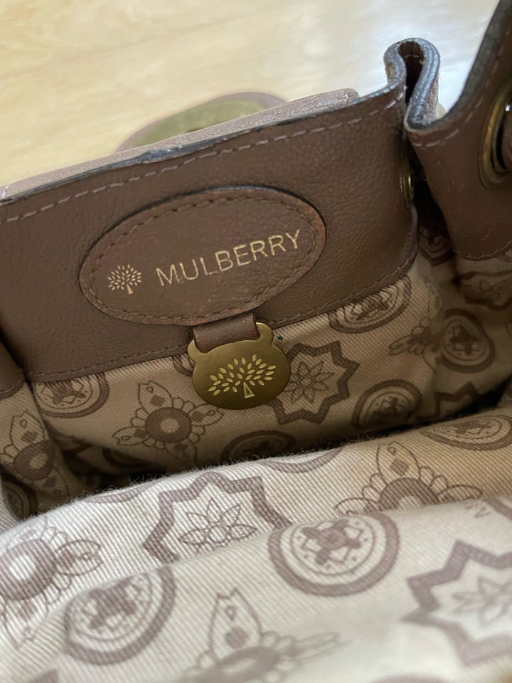 Skuldertaske, Mulberry, læder