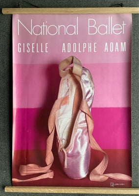 Ballet Plakat Giselle Adolphe