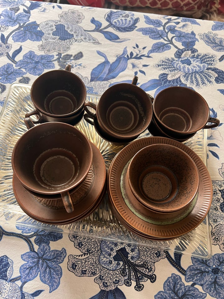 Keramik 12 Kaffe/thekopper m