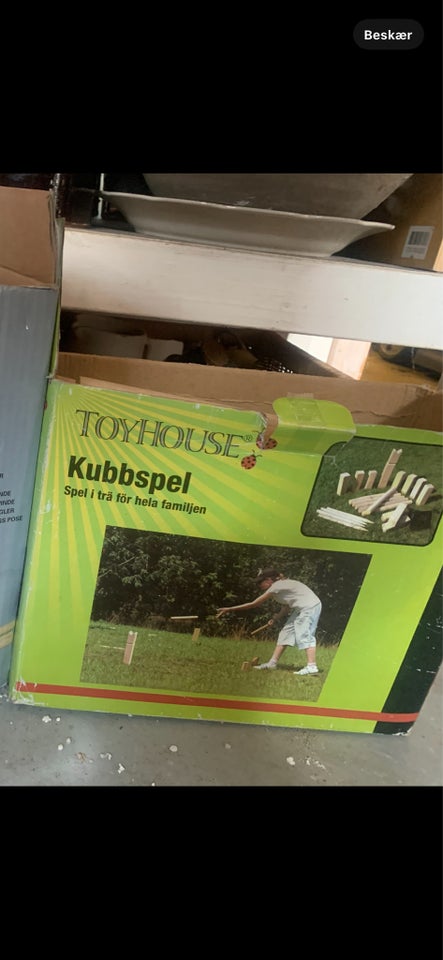 Kongespil Kubb udendørsspil