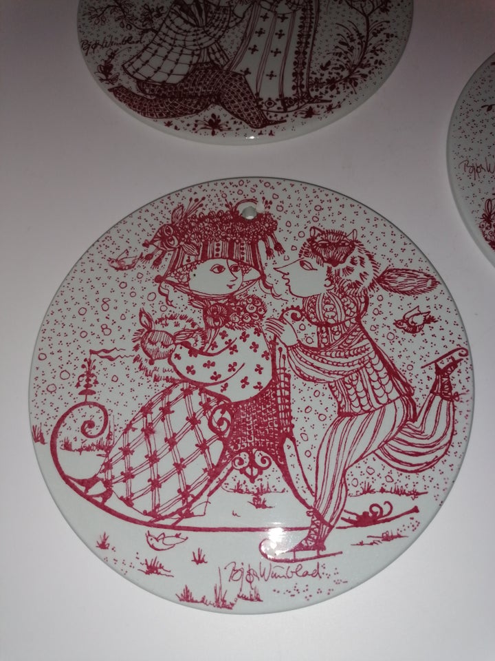 Platter Bjørn Wiinblad