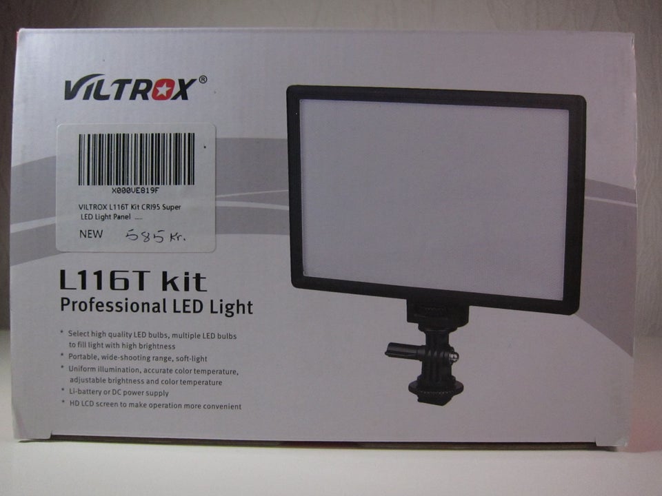 Studio lys, VILTROX , LED-LIGHT