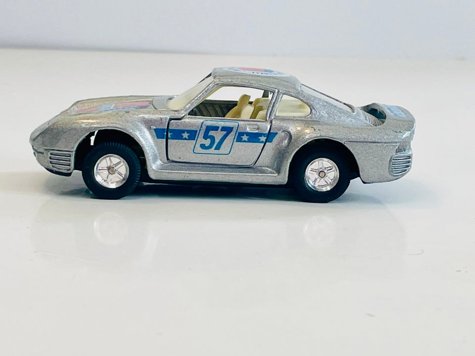 Modelbil Porsche 959 Silver #59,