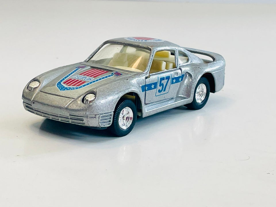 Modelbil Porsche 959 Silver #59,