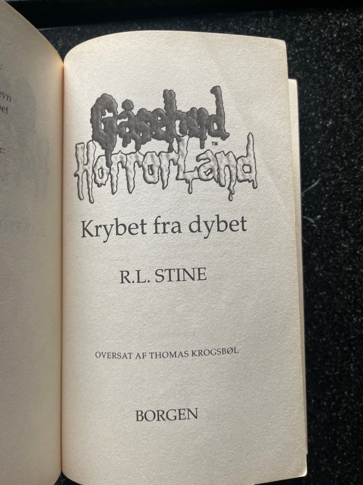 Gåsehud Horrorland. Krybet fra