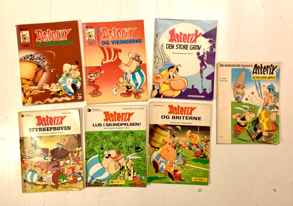 Asterix, Tegneserie