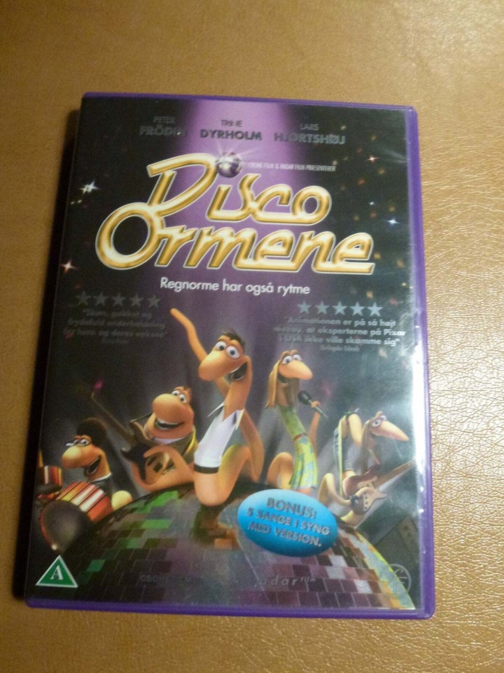 Disco ormene, DVD, tegnefilm