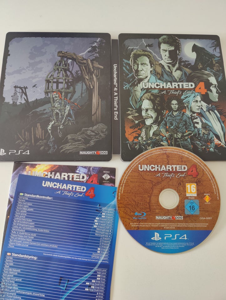 Uncharted 4 - Steelbook PS4