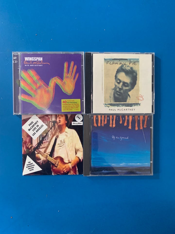 PAUL McCARTNEY  WINGS: 4 CD ALBUMS