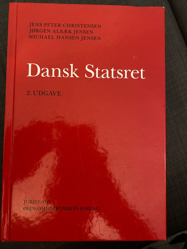 Dansk Statsret, emne: jura