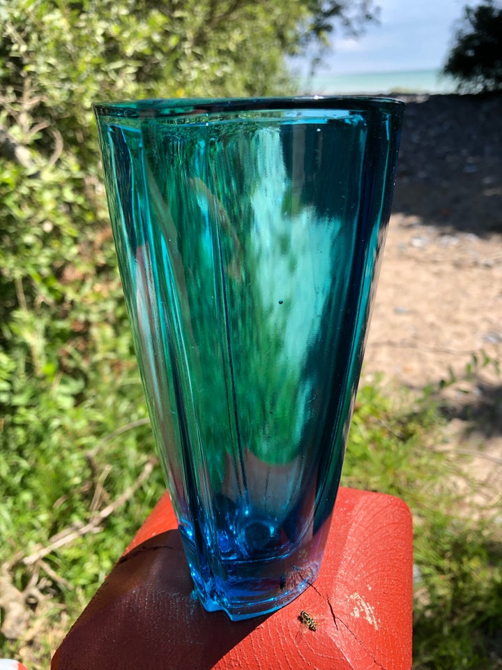 Smuk antik/vintage glas vase