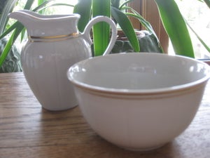 Porcelæn Sukkerskål og