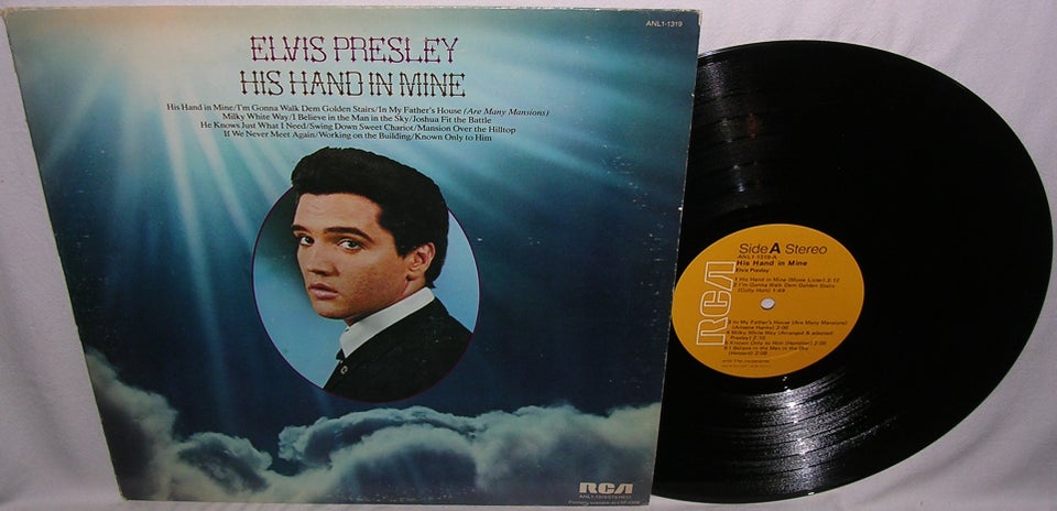 LP, Elvis Presley, His Hand In Mine