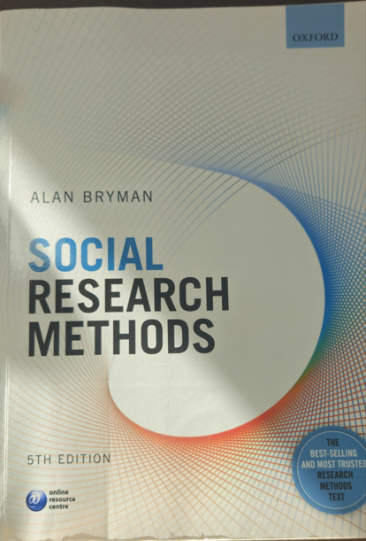 Social Research Methods, Alan