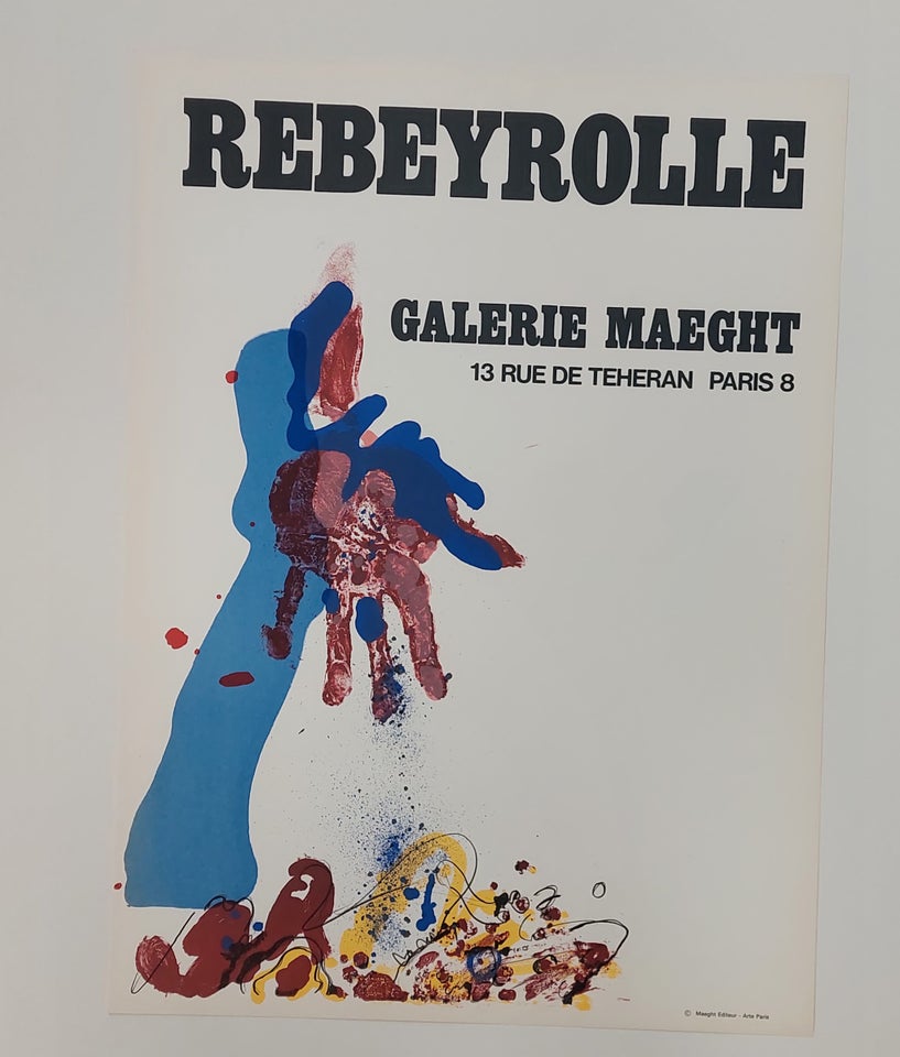 Galerie Maeght plakat Paul