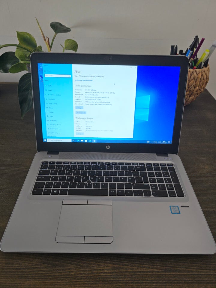 HP EliteBook 850 G4, 16 GB ram