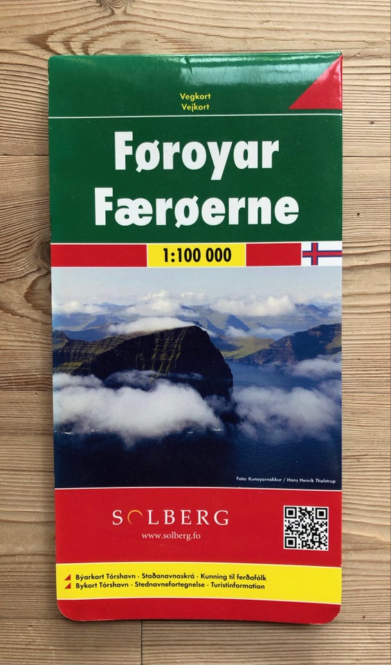 Kort over Færøerne