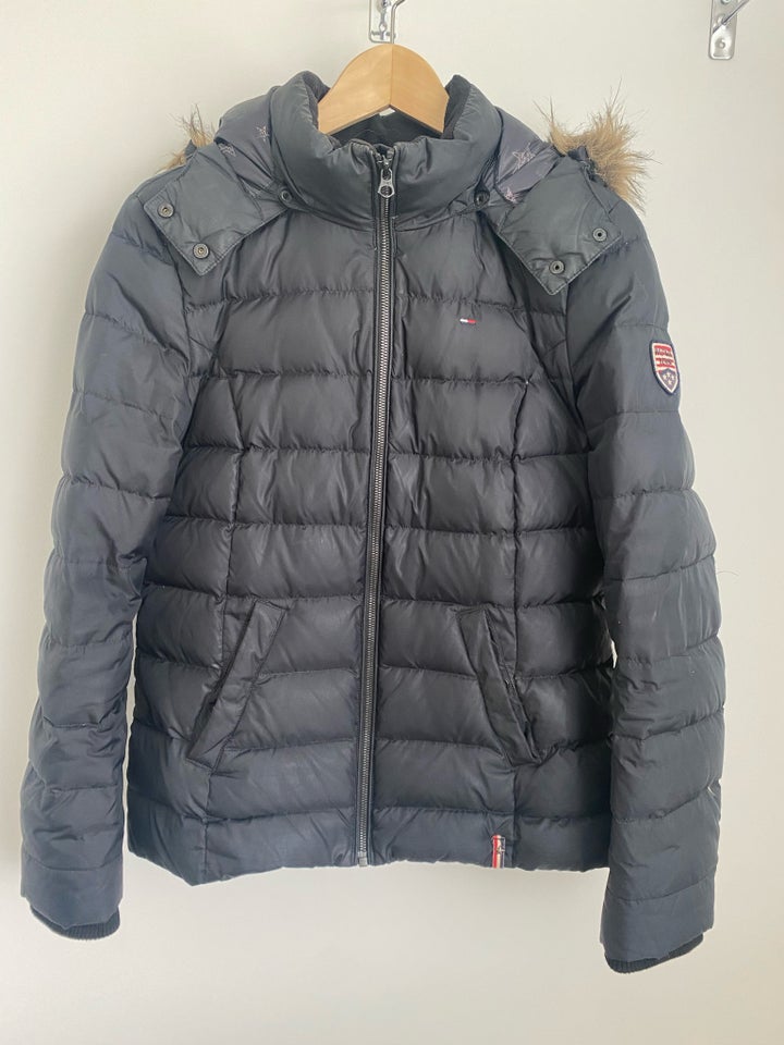 Dynejakke, str. 38, Tommy Hilfiger