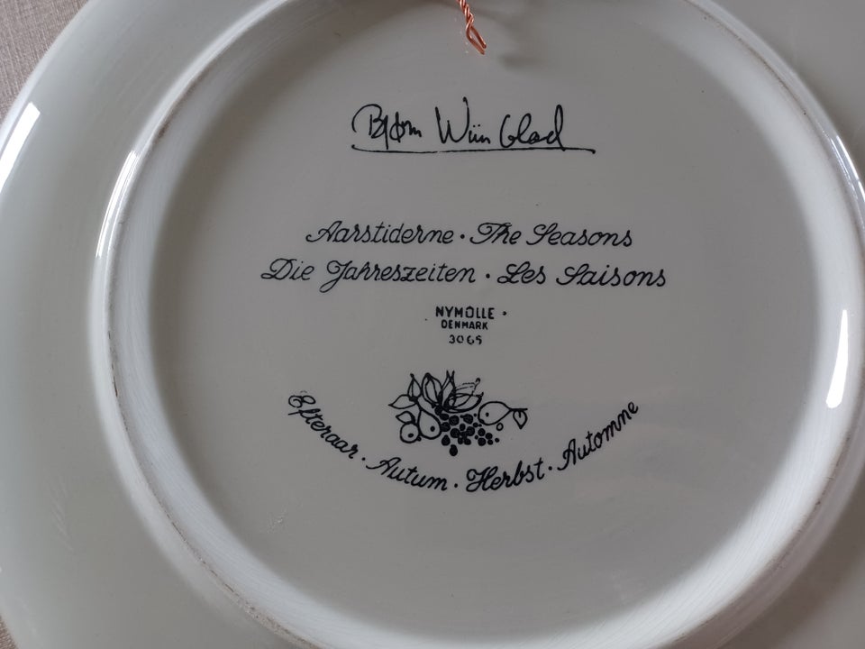 Platter, Bjørn Wiinblad