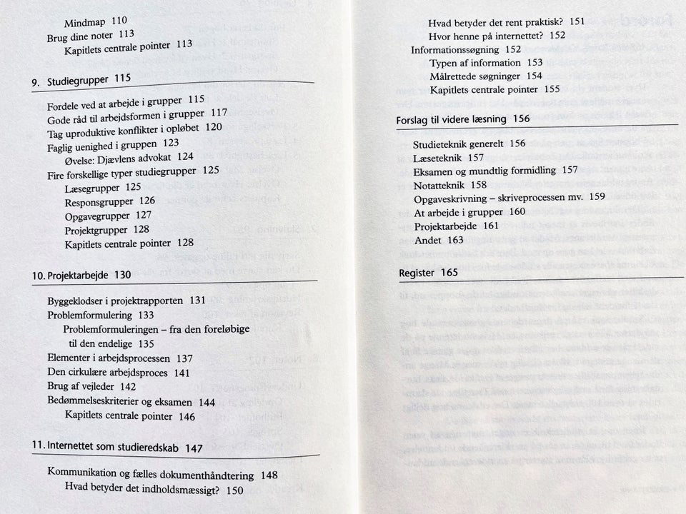 Studieteknik – eller kunsten at