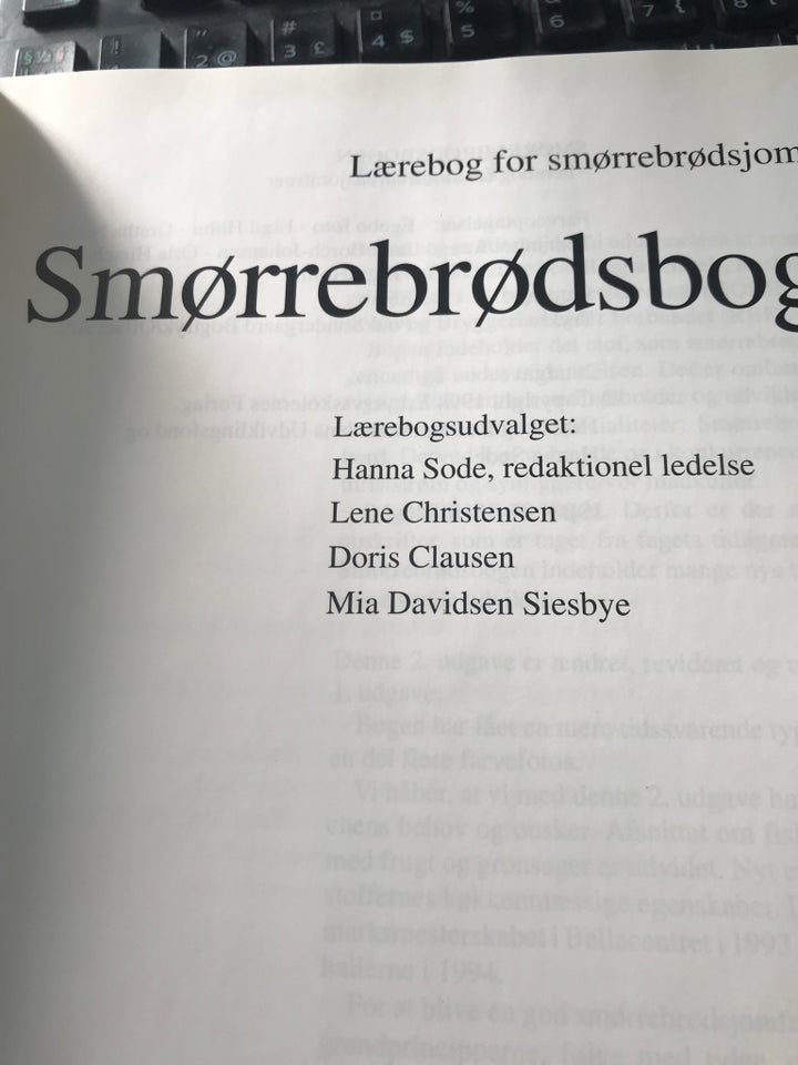 Smørrebrødsbogen