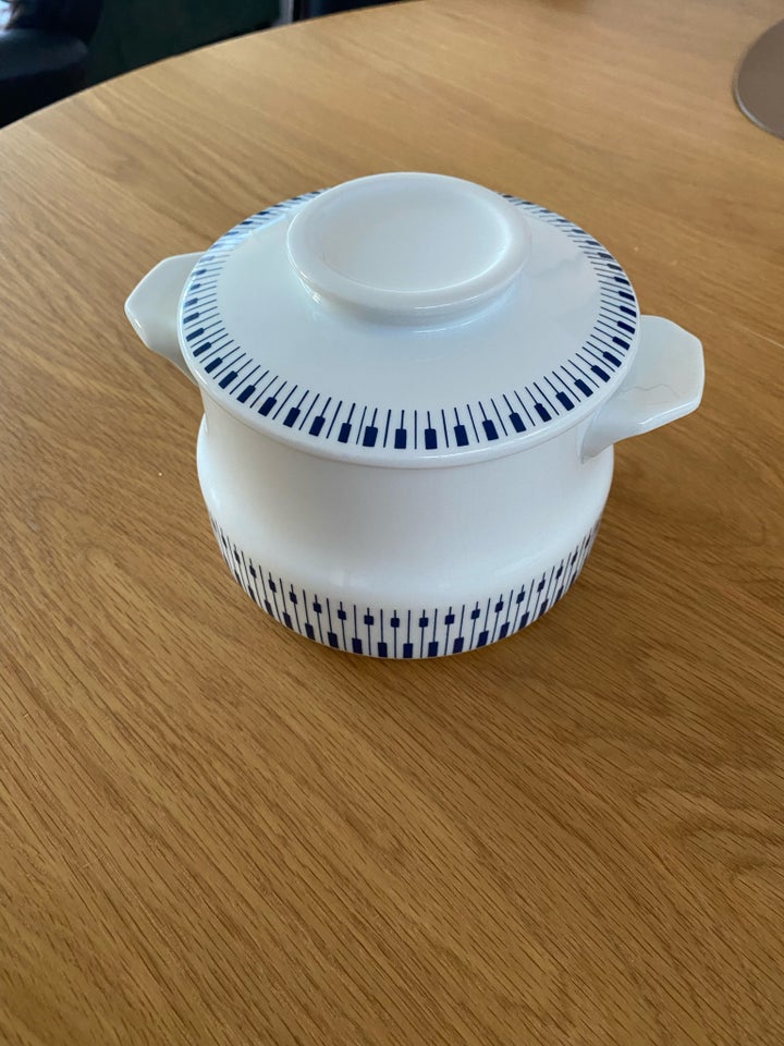 Porcelæn Skål med låg Lyngby