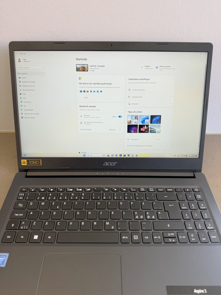 Acer Aspire 3, 237 GB GB harddisk,