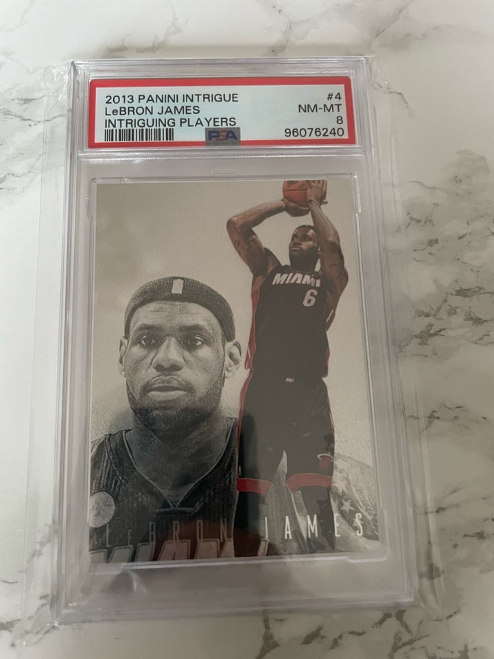 Samlekort, 2013 lebron silver Psa 8