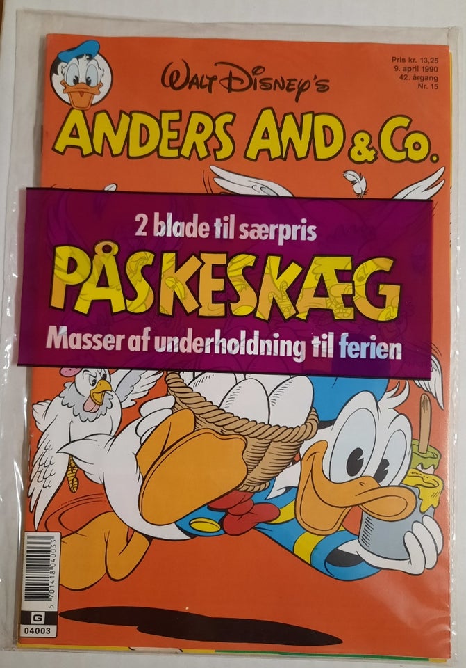 Anders And 15 1990- Uåbnet,