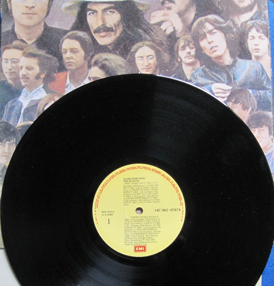 LP, The Beatles, 20 Greatest Hits