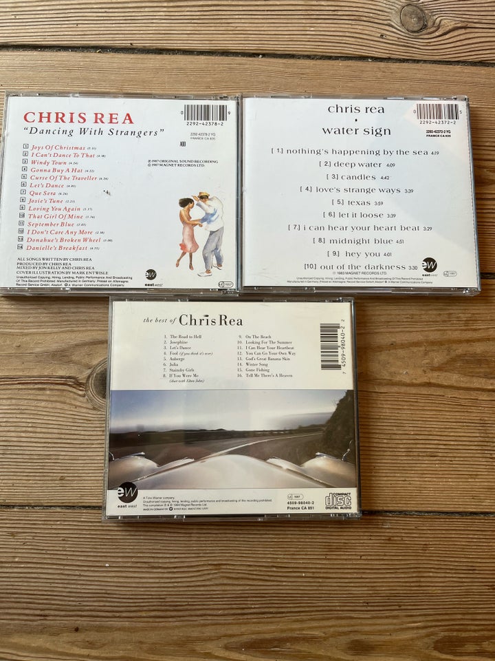 Chris Rea: Forskellige, rock