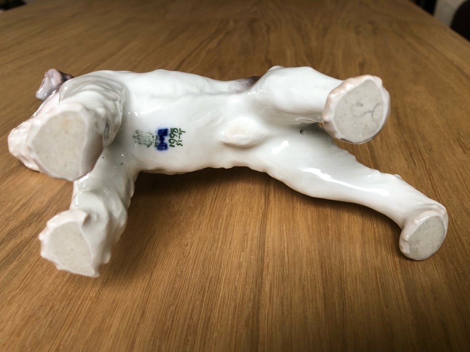 Porcelæn Porcelænsfigur hund