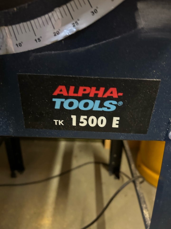 Bordrundsav, Alpha Tools 1500 E