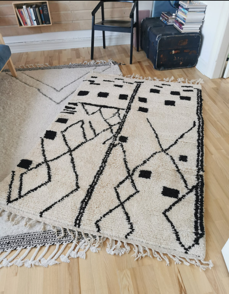 Løse tæpper ægte tæppe Uld