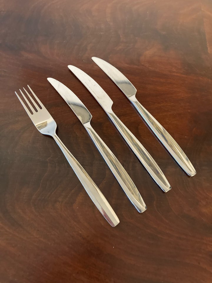 Bestik 3 middagsknive 21 cm og 1