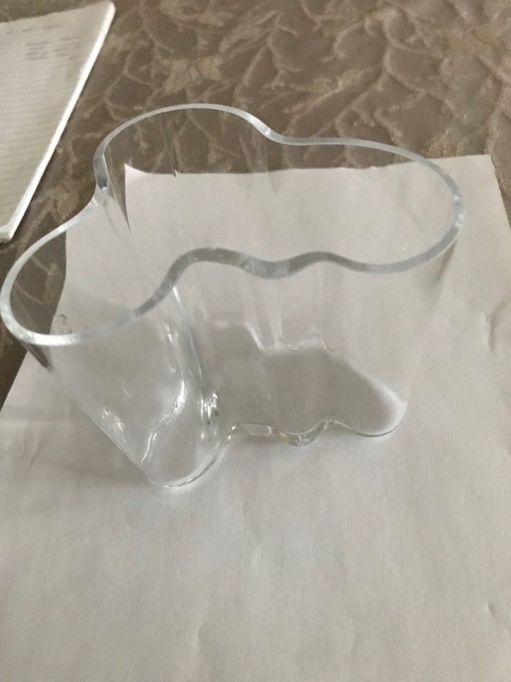 Glas Vase  Alva Alto