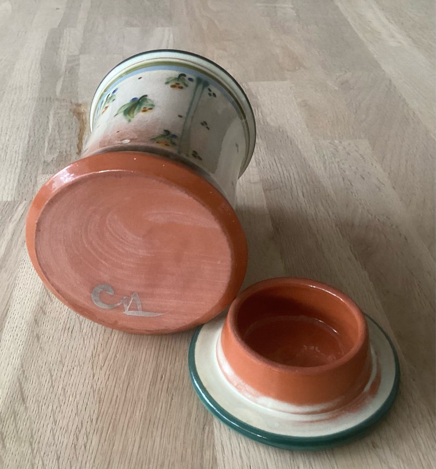Keramik Krukke med låg Fransk