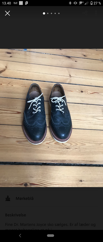 Anden damesko str 38 Dr Martens