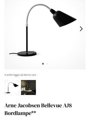 Arne Jacobsen bordlampe Its koral