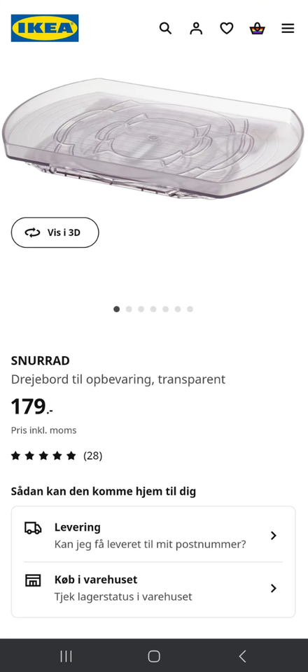 Drejebord, Ikea