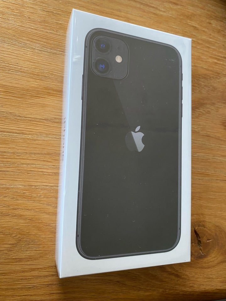 iPhone 11, 64 GB, sort