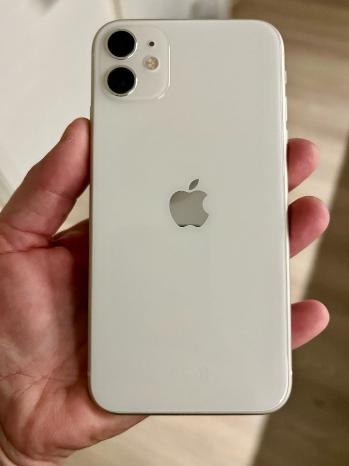 iPhone 11, 128 GB, hvid