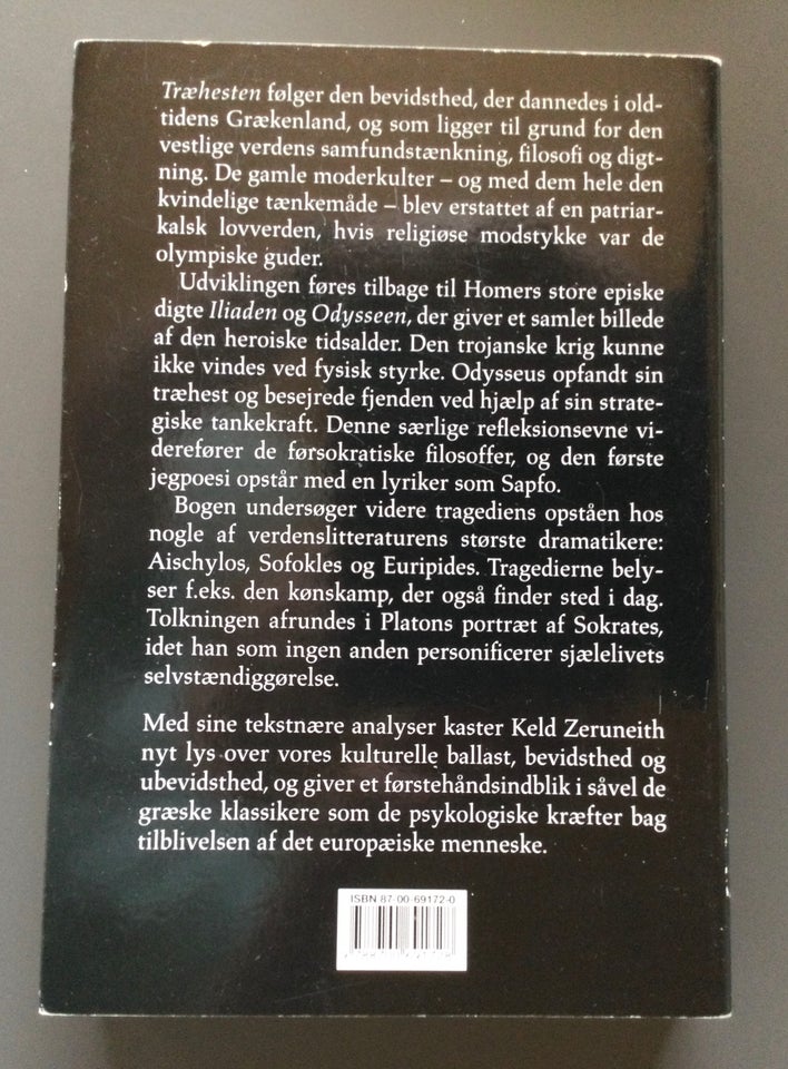 Træhesten. Fra Odysseus til