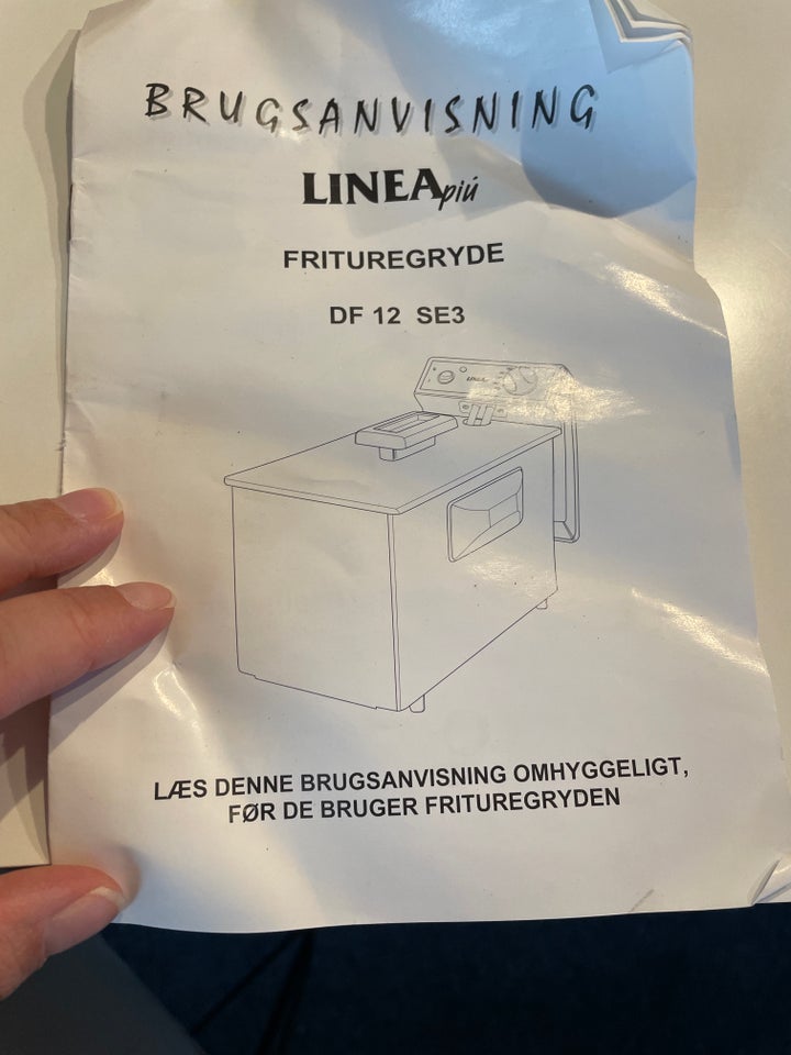 Frituregryde, Linea