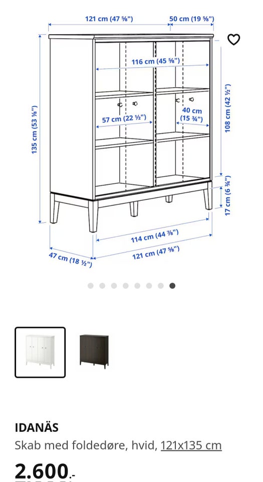 Andet skab Ikea Idanäs