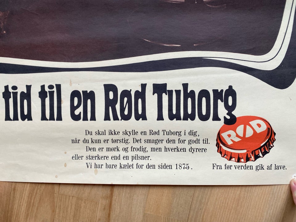 Plakat Tød Tuborg Rød Tuborg